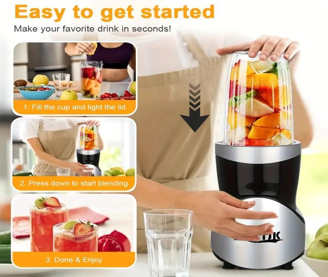  Multi-Functional, Milkshake Maker, Licuadora De Batidos, Food-Grade PP Material, Ideal For Fresh Juice At Home, Home Juice Making|Modern Kitchen Appliance