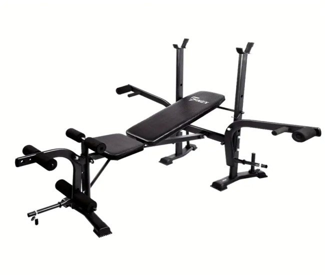 [8-in-1 Press Weight Bench] Weight Bench 8-in-1 Press Multi-Station