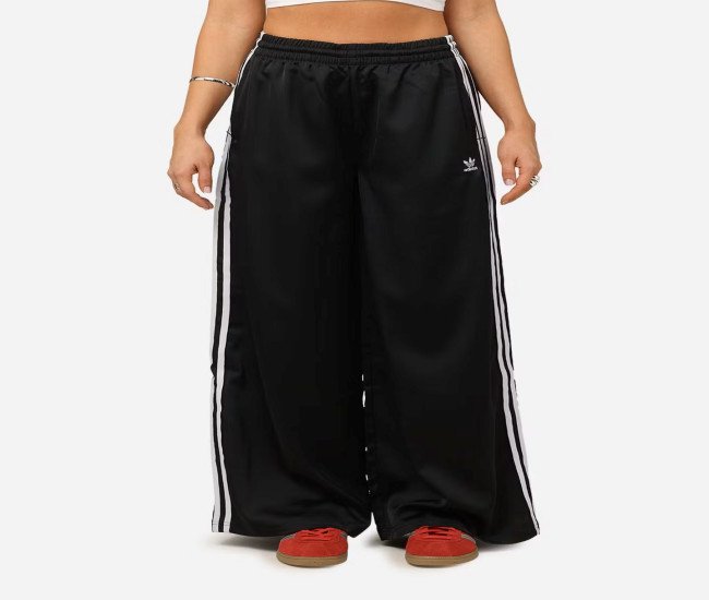 ADIDAS Women's Satin Wide Leg Pants