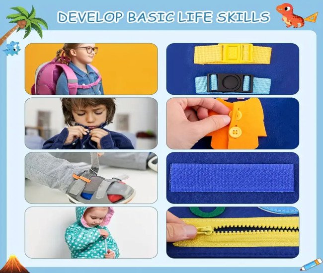 Early Educational Toy, Essential Travel Toys, Practice Board For Kids, Sensory Board For Learning Numbers, Letters And Fine Motor Skills