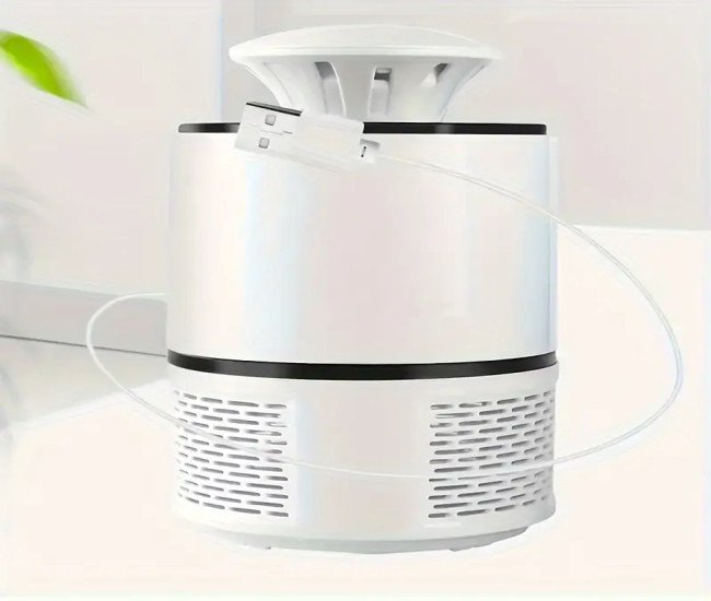 Fully Automatic Silent Mosquito Repellent - 1pc Household Indoor Photocatalytic Lamp Suction Device