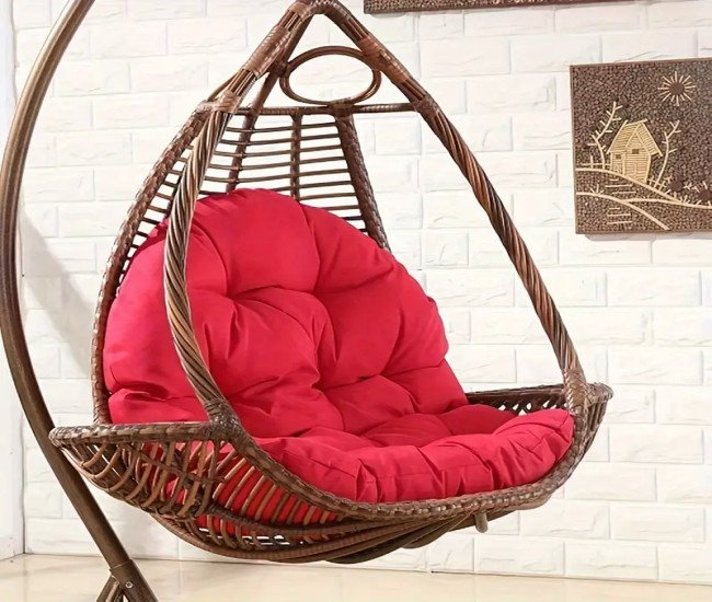 Hanging Egg Chair Seat Cushion, Padded Pad Covers, Sofa Swing Relax Cushion (Only Cushion, NO Chair !)