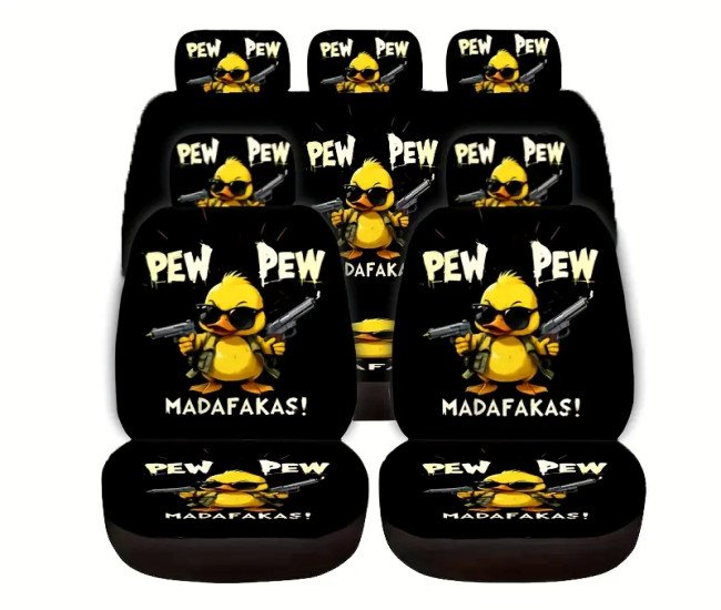 High-end Car Seat Covers] 9pcs set of car seat covers | 
