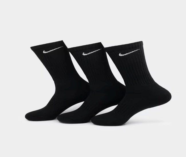 NIKE Everyday Cotton Cushioned Crew Socks 3 Pack