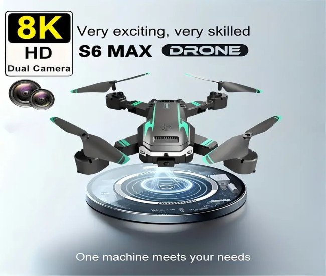 S6 max Drone With High-definition Dual Cameras, Beginner's Gift, Christmas Gift