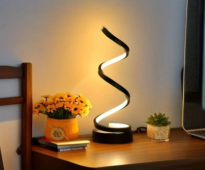 Fastest delivery: 4 business days1pc The Original Spiral Lamp Is Suitable For Office, Bedroom, Living Room, Friends Give Gifts, USB Connection Is Easy To Use