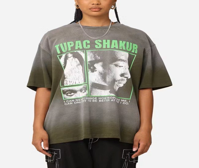 TUPAC CULTURE KINGS Never Change Sunfade T-Shirt